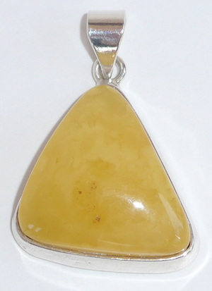 kleinger Bernstein Anhnger honigfarben