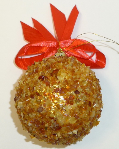 Bernstein Christbaumkugel