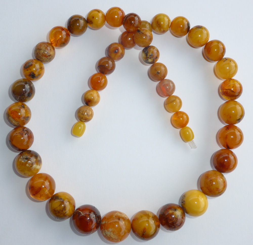 Jade Kette Echte Natürliche Multicolor Jade Perlen Produktbild-Vorschau 9