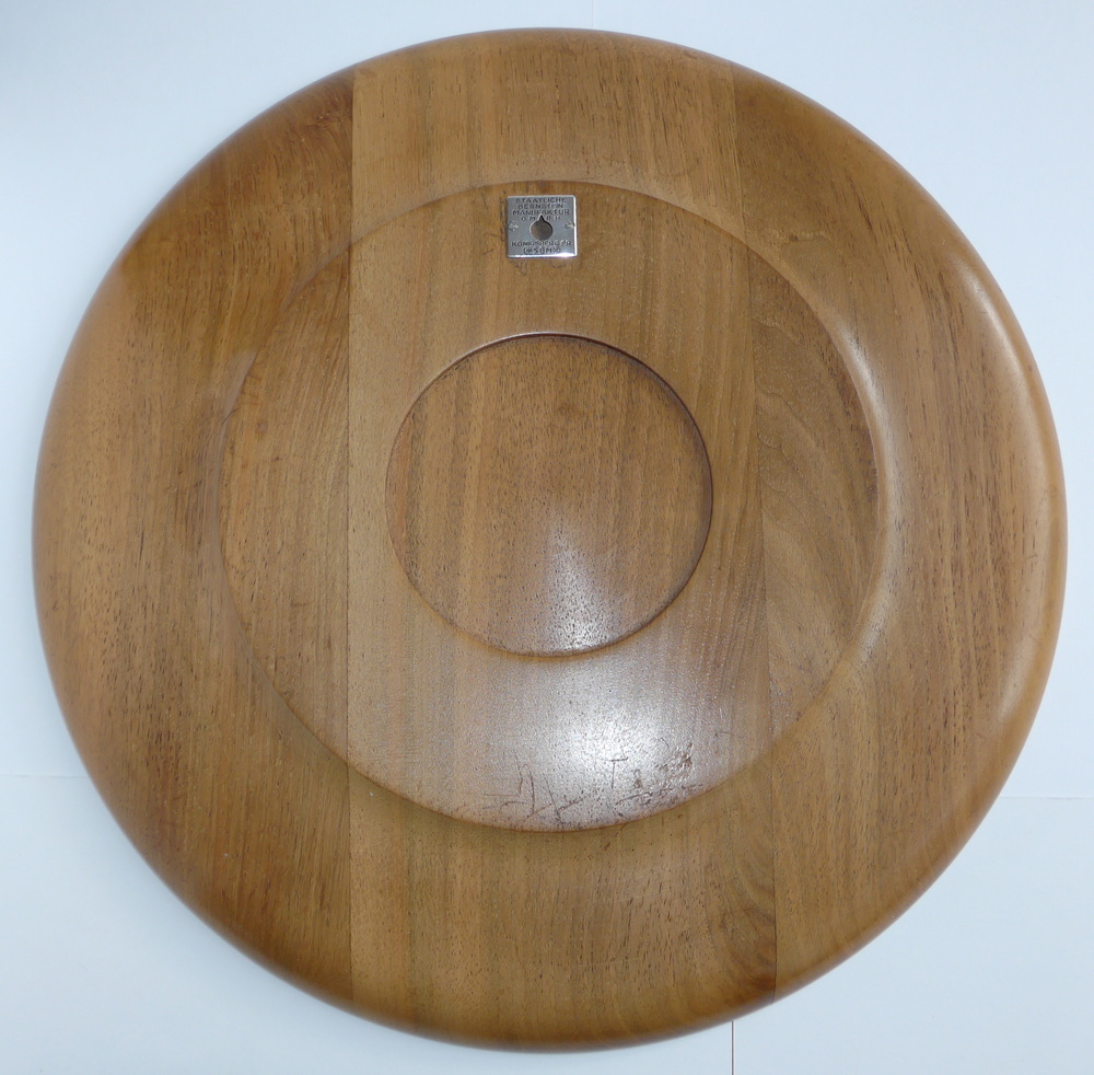 Wandteller Bernstein Königsberg 1937 Ostpreussenfahrt