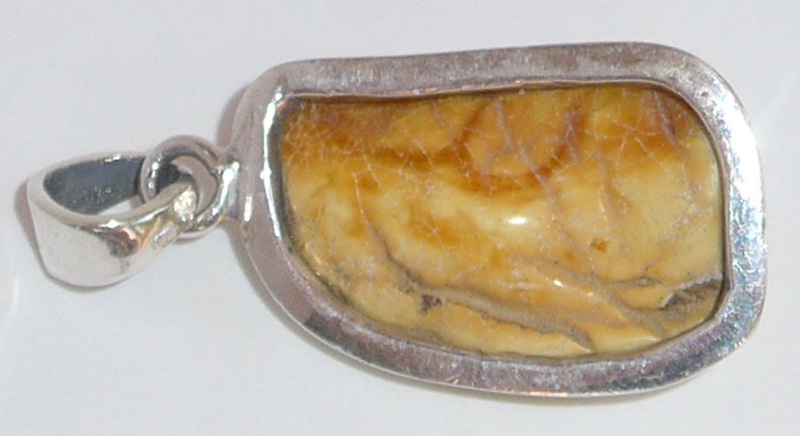 amber pendant